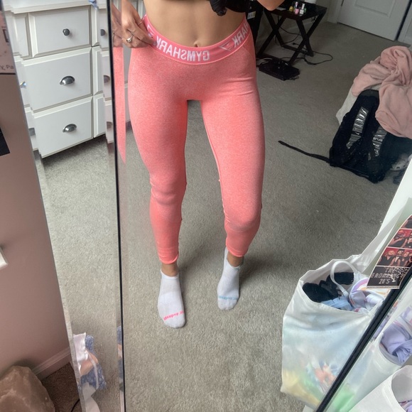 Peach gymshark flex leggings v3 - Picture 7 of 7
